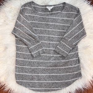 market & spruce 3/4 sleeve sweater